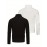 2pcs Men's Stylish Solid Compression Shirt, Active Breathable Turtle Neck Top For Hiking Jogging Cycling Outdoor Fitness Workout