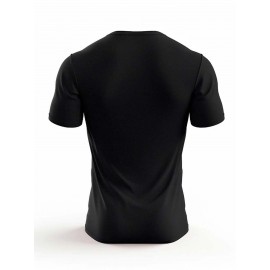 Mom's Favorite Print T Shirt, Tees For Men, Casual Short Sleeve T-shirt For Summer