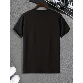 Tees For Men, Funny 'Love My Job' Print T Shirt, Casual Short Sleeve Tshirt For Summer Spring Fall, Tops As Gifts